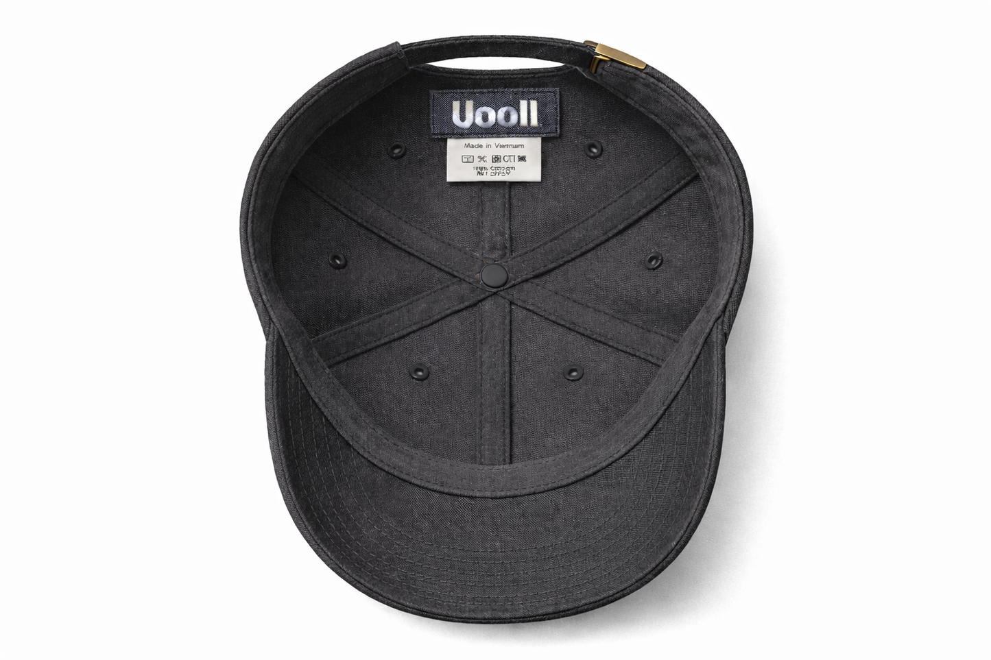 6-Panel Ball Cap _ Anthracite