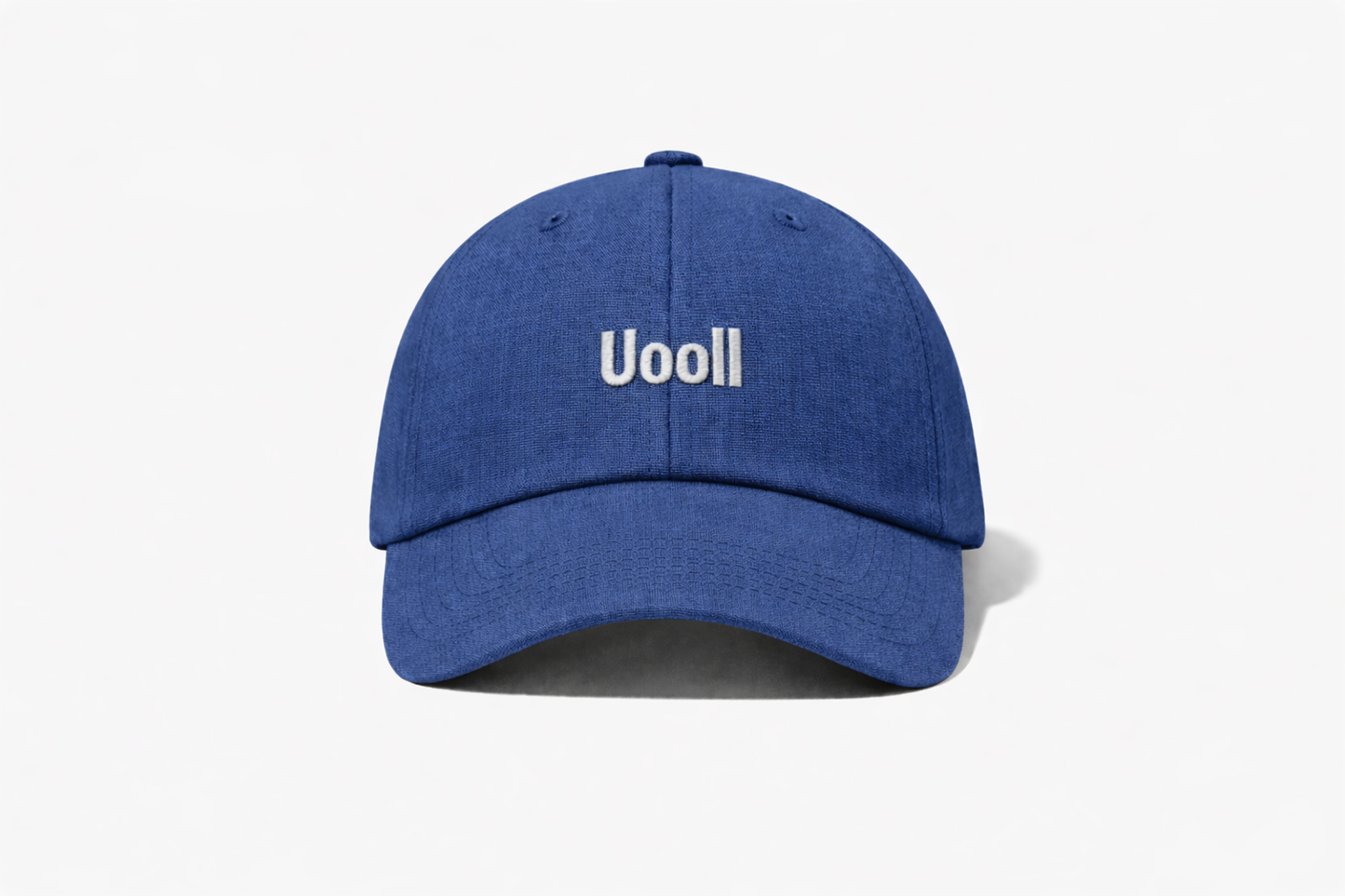Linen 6-Panel Ball Cap_Navy