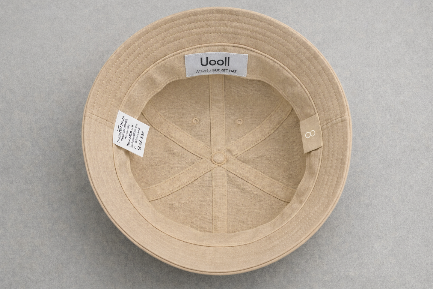 Bucket Hat_Nubuck Pale Khaki