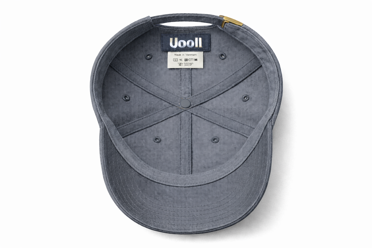 6-Panel Ball Cap _Steel Gray