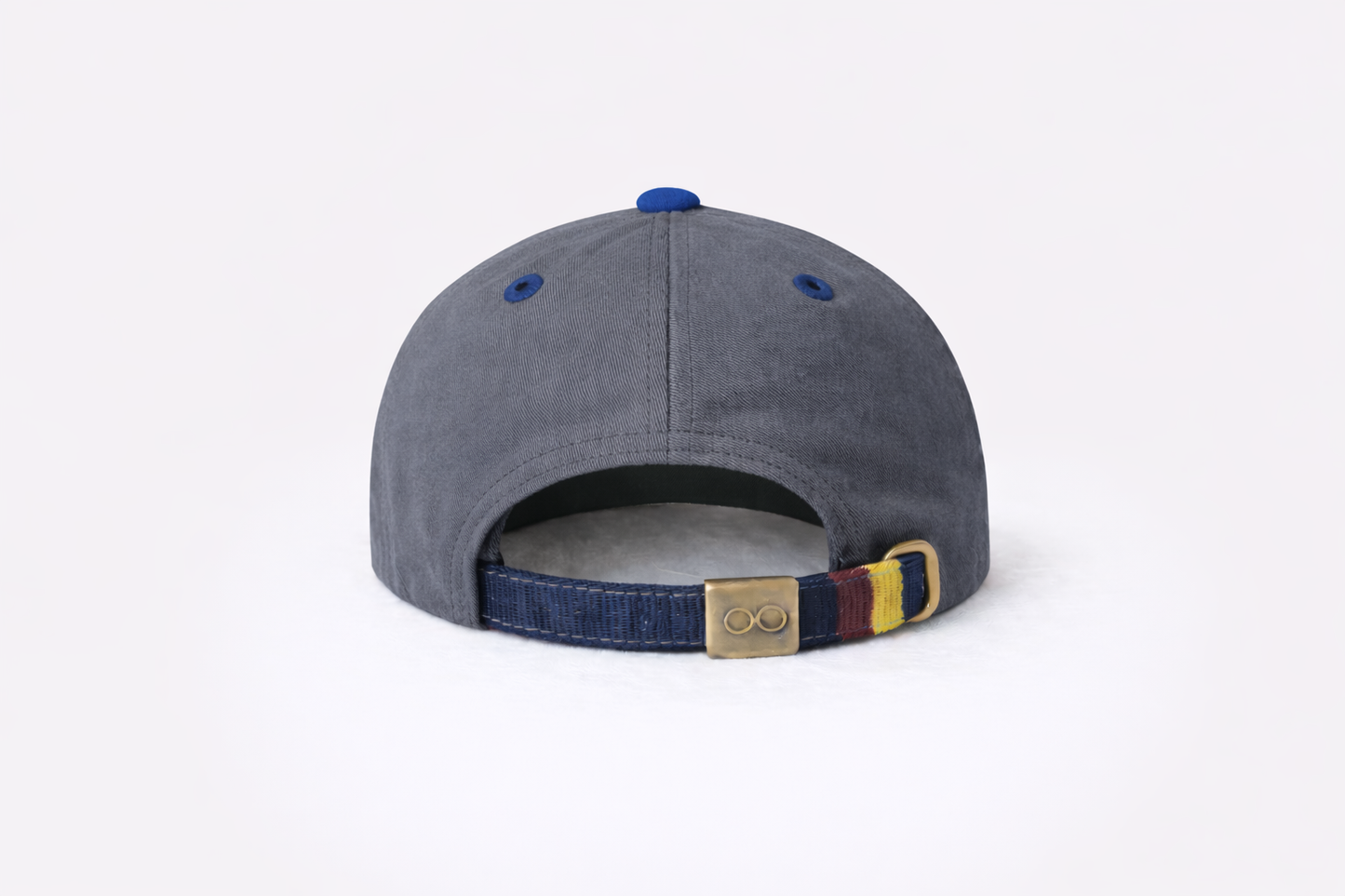 Uooll Atlas / Contrast 6-Panel Ball Cap_Steel Gray · Dress Blues 
