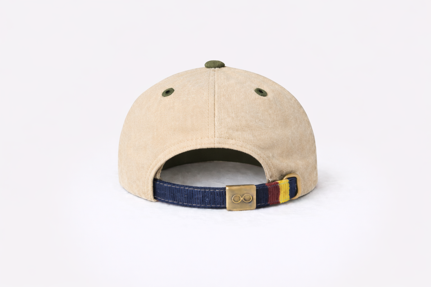Uooll Atlas/Contrast 6-Panel Ball Cap_Pale Khaki · Olive Branch 