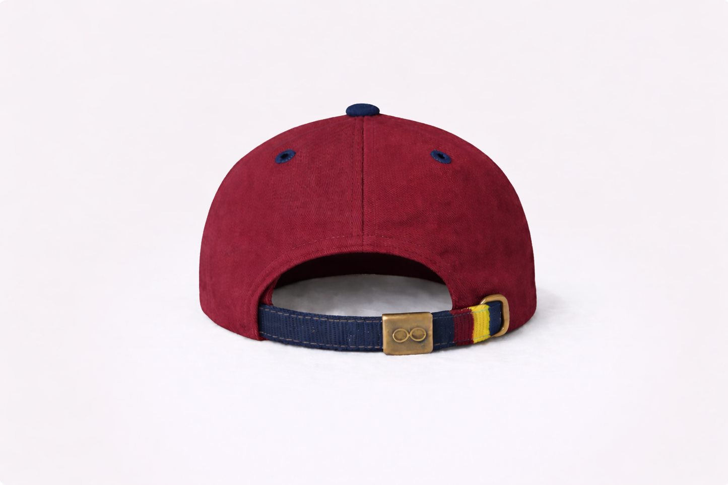 Contrast 6-Panel Ball Cap_Zinfandel · Dress Blues