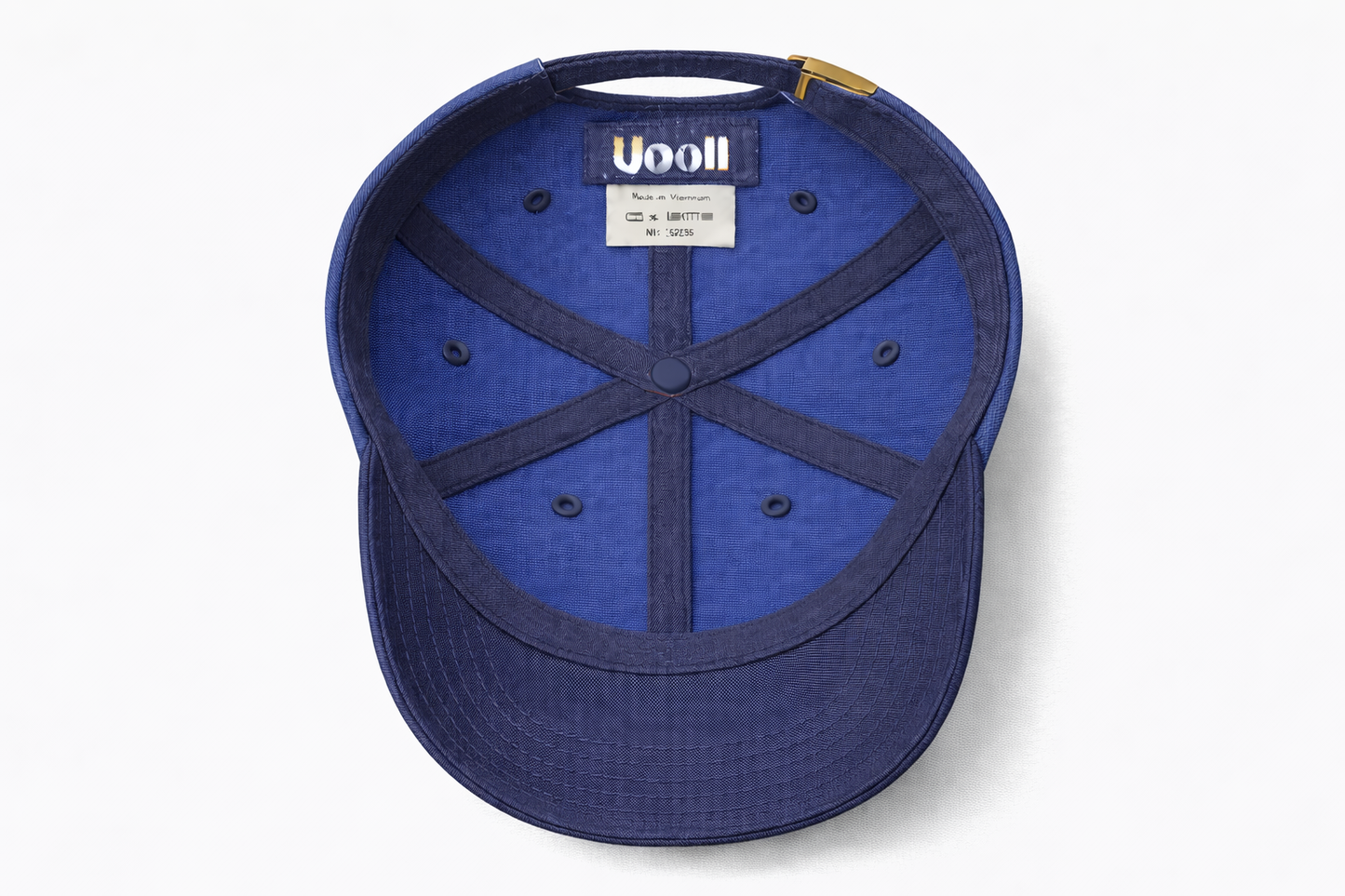 Uooll Atlas / Contrast 6-Panel Ball Cap_Classic Blue · Dress Blues 