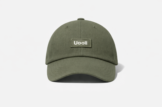 Uooll Atlas / 6-Panel Ball Cap _ Olive Branch
