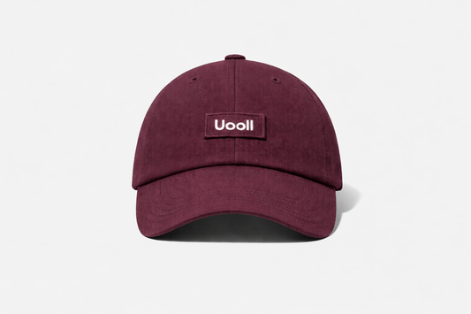 Uooll Atlas / 6-Panel Ball Cap _ Zinfandel