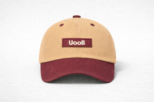 Uooll Atlas / Washed 6-Panel Ball Cap_Nubuck Pale Khaki · Zinfandel 